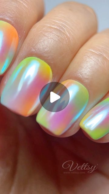 Vettsy on Instagram: "🍭Trending Cotton Candy Chrome Nails 💅 Cute or not?😜  🛒Products Used:  ✨Neon Pigment Set ✨Moonlight Nail Chrome-Blue ✨No Wipe Top Coat  👉 Shop the same nail supplies via my bio or visit vettsy.com  Follow @vettsystore & @vettsynails for more nail inspiration 🧚‍♀️  👭Tag friends who would like this👭  #vettsynails #nailsupply #nailsupplies #nailtrends #nailinspiration #nailinspo #cottoncandy #cottoncandynails #chromenails #nailart #nailchrome #pastelnails" Neon Pigment Nail Art, Pigment Nails Designs, Neon Pigment Nails, Neon Chrome Nails, Pigment Nails, Pigment Nail Art, Neon Nail Art Designs, Nail Chrome, Ombre Art