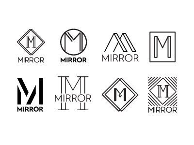 Mirror Brand Logos by Janise Harris on Dribbble Mirror Logo, Camera Logo, Beauty Mirror, Brand Logos, Magic Mirror, Buick Logo, Branding Design Logo, Visual Design, Ux Design