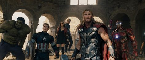 Marvel Cinematic Universe Movie Screenshots, Avengers Age Of Ultron, Avengers Age, Marvel Movie, Joss Whedon, Age Of Ultron, Collage Wall, The Avengers, Chris Hemsworth