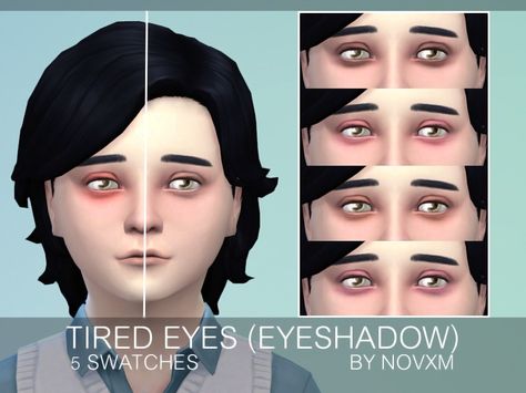 A light and natural eye shadow. Goes well on both gender :) Found in TSR Category 'Sims 4 Female Eyeshadow' Sims 4 Cc Under Eye Bags, Ts4 Cc Eye Bags, Ts4 Eye Bags, Sims 4 Eye Bags Cc, Eye Bags Sims 4 Cc, Tired Eyes Makeup Tutorials, Sims 4 Cc Eye Bags, Sims 4 Eye Bags, Sims 4 Eyebags