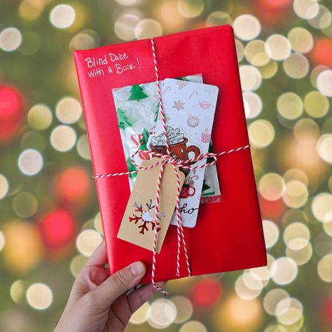 Book Exchange Party, Book Tasting, Blank Gift Tags, Book Exchange, Book Wrap, Bookclub Gifts, Blind Dates, Holiday Books, Book Themes