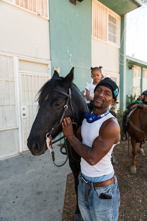 Meet the Black cowboys mounting up for BLM protests across the US | Dazed Trend Board, Black Cowboys, Urban Cowboy, Cowboy Girl, Cowboys And Indians, Black Cowboy, Black Photography, Southern Gothic, Figure Poses