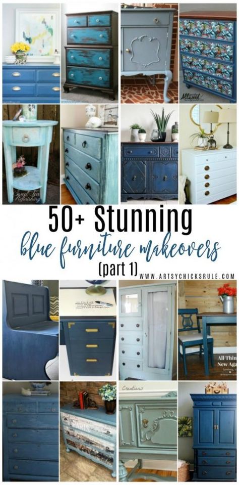 Turquoise Furniture, Blue Painted Furniture, Furniture Blue, Diy Painted Furniture, Grey Bedroom Furniture, Kitchen Favorites, Painted Bedroom Furniture, Blue Furniture, Diy Furniture Ideas