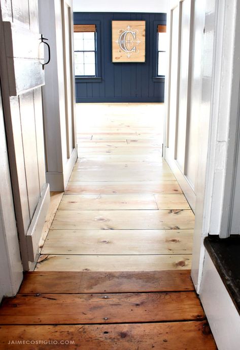 Pine Kitchen Floors, Pine Wood Floor Stain Colors, Refinishing Pine Floors, Stain On Pine Floors, Refinished Pine Floors, Pine Hardwood Floors, Knotty Pine Floors, White Pine Floors, Natural Pine Floors