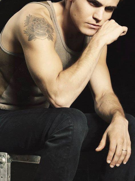 PW Paul Wesley Tattoo, Savage Beauty, Paul Wesley, Stefan Salvatore, Hard Candy, Skull Tattoo, Beautiful People, Candy, Tattoos