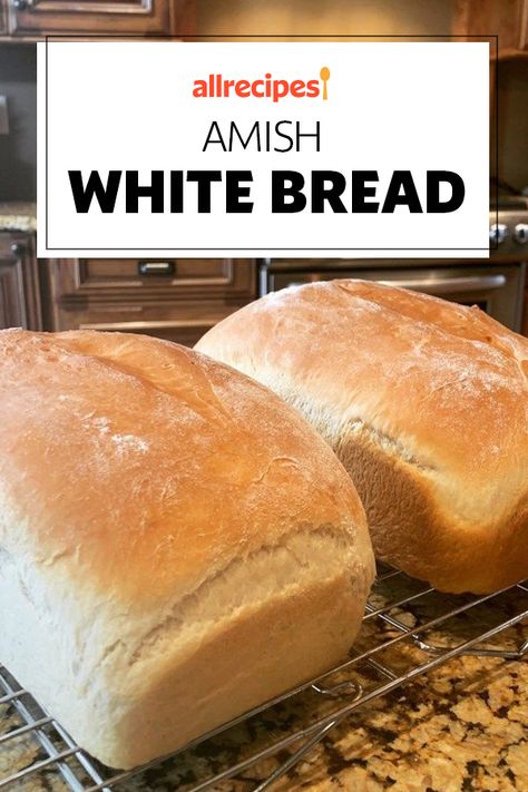 Amish White Bread Recipe, Amish Sweet Bread Recipe, Amish Bread Recipes, Easy White Bread Recipe, Amish White Bread, Amish Bread, White Bread Recipe, Homemade Bread Recipes Easy, Homemade Bread Easy