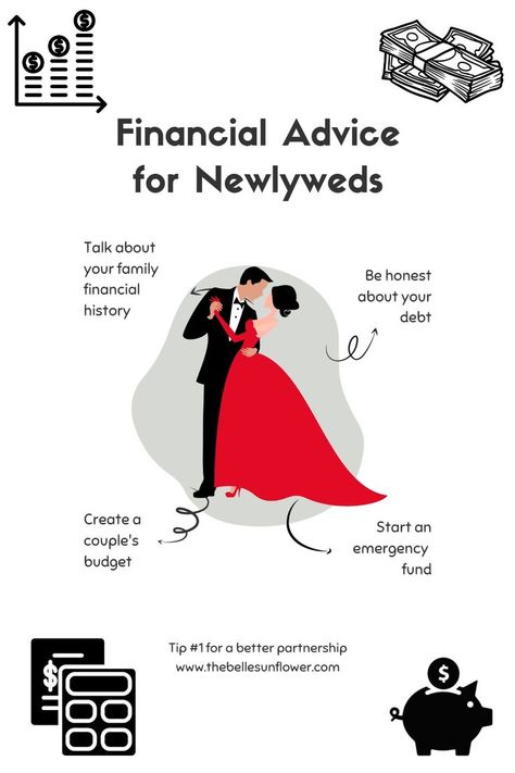 Here are 4 financial management tips for newlyweds that will help you start your marriage right. | financial planning | financial planning for couples | goal setting for couples | how to set financial goals | financial planning for newlyweds || Fulfilling Your Vows #financial #goals Couples Goal Setting, Financial Planning For Couples, Couples Money, Advice For Newlyweds, Love Wallpaper Download, Healthy Marriage, Money Goals, Marriage Tips, Financial Management