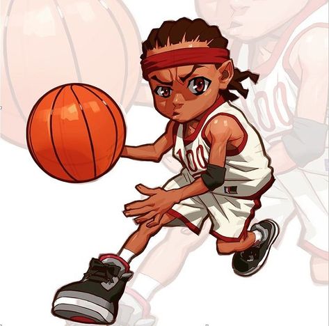 The Boondocks on Instagram: “Air Reezy. Art by @kse332” Seung Eun Kim, Gangster Paradise, Boondocks Characters, Boondocks Cartoon, Toon Squad, Basketball Flyer, The Boondocks Cartoon, Boondocks Drawings, Simpsons Drawings