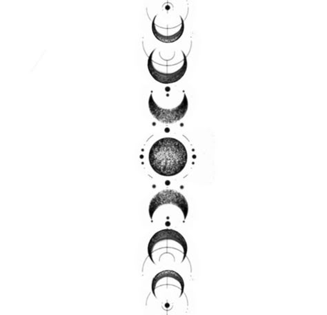 Tattoo Ideas Galaxy, Moon Phases Tattoo, La Tattoo, Irish Tattoos, Nordic Tattoo, Tattoo Stencil Outline, Small Hand Tattoos, Spine Tattoos, Best Tattoo Designs