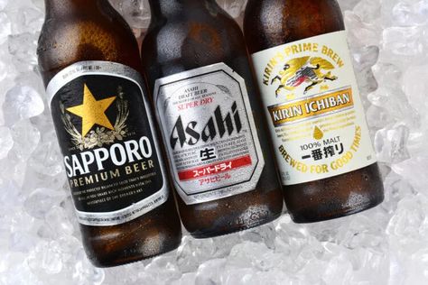 The 10 Best Japanese Beers Money Can Buy Sapporo Beer, Japanese Beer, Beer Guide, Flavored Beer, Black Beer, Popular Beers, Craft Beer Bar, Premium Beer, Beer Dispenser