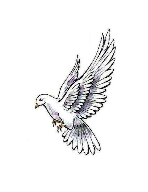 Dove Drawing, Dove Tattoo Design, Dove Flying, Fly Drawing, Dove Tattoos, Flying Bird Tattoo, Flying Tattoo, Dove Pictures, Dove Tattoo