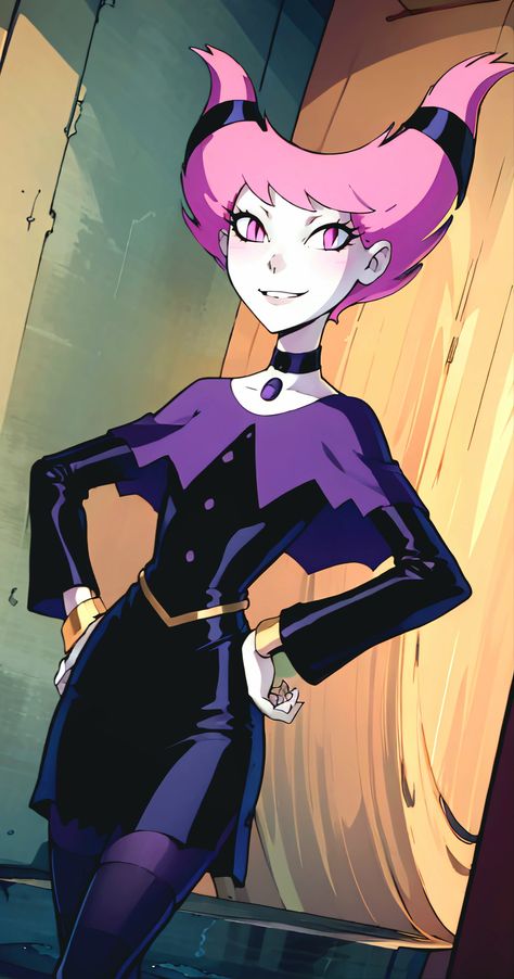 Jinx Fanart Teen Titans, Jinx X Raven, Titans Characters, Jinx Dc, Jinx Teen Titans, Old Teen Titans, Titans Fanart, Teen Titans Characters, Cartoon Inspiration