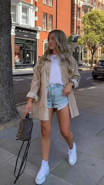 Summer Outfits 2024: Top 25 Best Summer Outfits for Girls (Summer College Outfits) 26 Cute Casual College Outfits Summer, Summer It Girl Outfits, Women Summer Outfits 2024, Girls Day Out Outfit, Summer Outfits For College, Casual College Outfits Summer, Summer College Outfits, Best Summer Outfits, Classic Summer Outfits