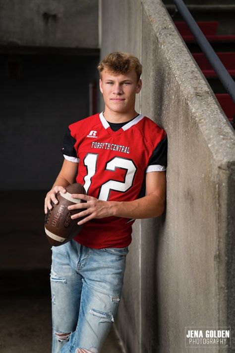 Forsyth Central High School Senior Pictures, Chris, Forsyth County Photographer, Jena Golden