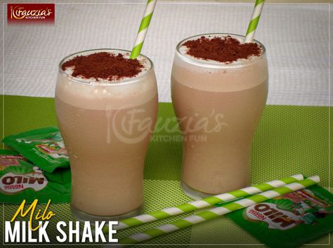 Milo Milkshake Recipe, Milkshake Recipe, Kitchen Fun, Coffee Ice Cream, Enjoy Coffee, Coffee Tasting, Coffee Milk, Milkshakes, Vanilla Ice Cream