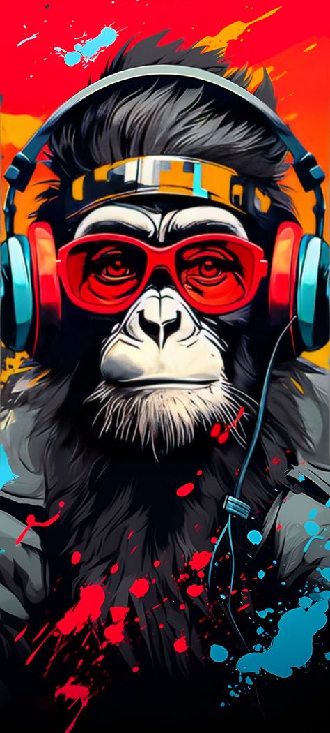 Art kong The Godfather Poster, Jesus Art Drawing, Monkey 2, Joker Iphone Wallpaper, Monkey Pattern, Pop Art Wallpaper, Cool Wallpapers Art, Jesus Art, Phone Backgrounds