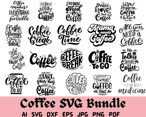 Coffee Svg Bundle, Coffee Svg, Mug Svg Bundle, Funny Coffee Saying Svg, Coffee Quote Svg, Mug Quote Svg, Coffee Mug Svg, Cut File For Cricut Cricut Air 2, Coffee Mug Svg, Coffee Quote Svg, Coffee Quotes Funny, Mug Svg, Cricut Air, Svg Coffee, Coffee Svg, Coffee Is Life