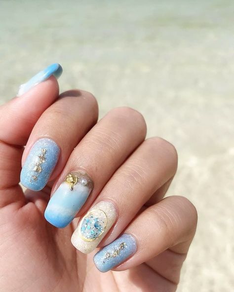 Looking for cute Vacation nails and design ideas? You’ll love this list of modern, chic ideas including tropical nails (Mexico trip!), beach nails, and other elegant nails. There’s also Disney nails, and ideas for a winter getaway too! With a variety of styles including coffin, almond shape, square, short long, acrylic, gel, and natural nails, this list has it all! Whether you want simple white nails or fun pink or blue, you’ll love this list for 2023! Classic Nail Designs, Vacation Nail Designs, Seashell Nails, Cruise Nails, Baby Blue Nails, Coral Nails, Tropical Nails, Classic Nails, Floral Nail Art