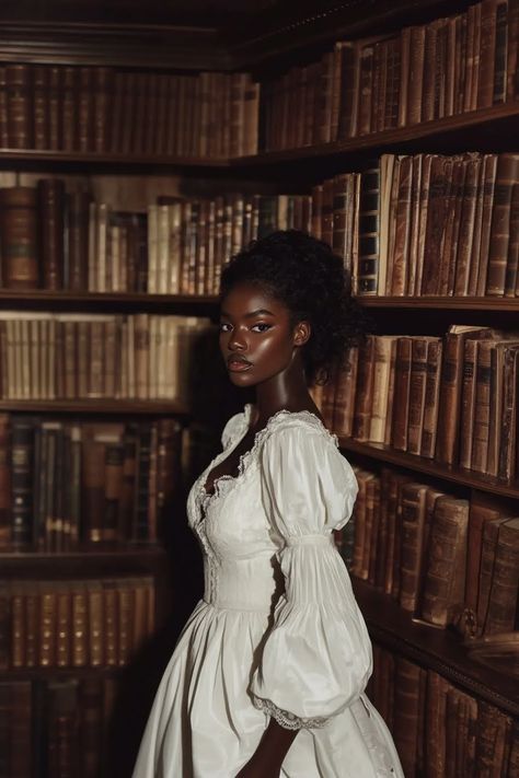 Mean Woman Aesthetic, Black Lady Aesthetic, Black Royalty Photoshoot, Black Southern Belle Aesthetic, Black Glamour Aesthetic, Black Victorian Women, Feminine Aesthetic Black Women, Princess Aesthetic Dresses, Black Women Photoshoot Ideas