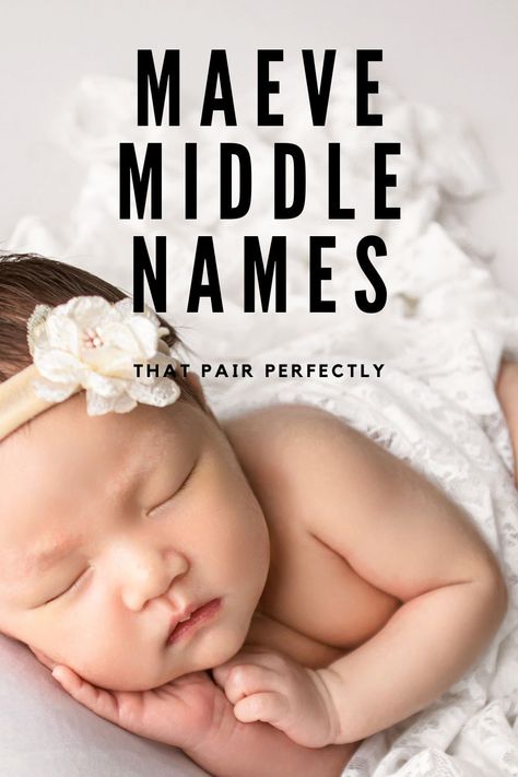 If you’re looking for the best middle names for Maeve then this *ultimate list* of the best middle names that go with Maeve is full of Maeve middle names to inspire you! It includes the prettiest first and middle baby girl names that go with Maeve so you can find a cute and unique Maeve middle name combination you adore! Beautiful Middle Names, Country Baby Girl Names, Short Baby Girl Names, Baby Middle Names, Unusual Baby Girl Names, Cute Middle Names