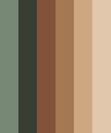 Color Scheme Beige, Sedona House, Copper Colour Palette, Copper Colour Scheme, Modern Victorian Home, Vintage Color Schemes, Porch Pots, Hexadecimal Color, Green Name