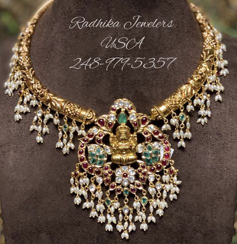 Kante Gold Necklaces Latest, Kante Designs Latest, Kante Jewellery, Kante Gold Necklaces, Vaddanam Designs, Diamond Earrings Online, Coral Jewelry Set, Gutta Pusalu, Bridal Necklace Designs