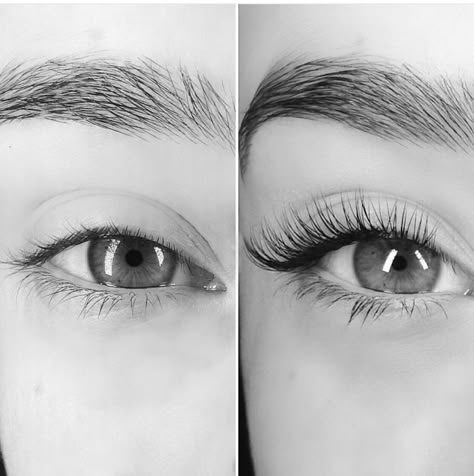 Lashes And Eyebrows, Permanente Make-up, Professional Eyelash Extensions, Eyelash Extensions Styles, Eyelash Extension Supplies, Eyelash Extentions, Models Makeup, Long Lashes, Fake Eyelashes