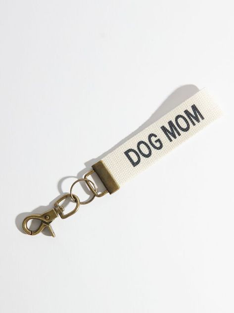 Dog Mom Canvas Keychain | Altar'd State Dog Mom Jewelry, Dog Mom Merch, Dog Mom Accessories, Dog Mom Gifts Ideas, Aesthetic Dog Stuff, Dog Mom Aesthetic, Canvas Keychain, Dog Mom Keychain, Dog Merchandise