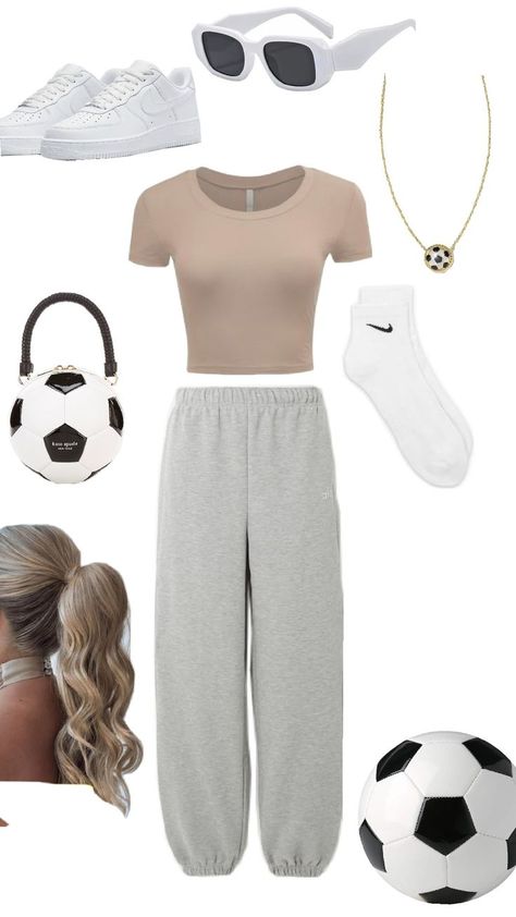 cute!! Rich Soccer Mom Outfit, Rich Soccer Mom, Soccer Mom Outfit Spirit Week, Soccer Mom Outfit, Spirit Weeks, Mom Outfit, Spirit Week, Soccer Mom, Diy Sewing Clothes