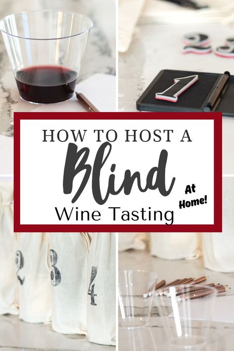 How To Host A BLIND Wine Tasting Party At Home - Aleka's Get-Together Blind Wine Tasting Party Printables, Home Wine Tasting Party, Host Wine Tasting Party, Hosting A Wine Tasting Party, Home Wine Tasting, Wine Tasting Birthday Party, Wine Tasting At Home, Blind Wine Tasting Party, Blind Wine Tasting