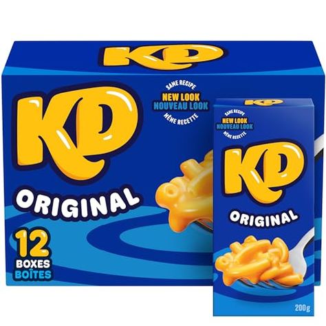 10.26Kraft Dinner Original Macaroni and Cheese Dinner, 200g Box, 12 ct Case Macaroni And Cheese Dinner, Yummy Noodles, Kraft Dinner, Cheese Dinner, Cheese Brands, Coffee Snacks, Supper Ideas, Drying Pasta, Macaroni Cheese