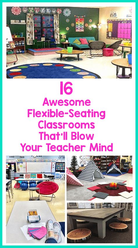 Flexible Seating Kindergarten, Alternative Seating Classroom, Classroom Seating Arrangements, Flexible Seating Classroom, Classroom Arrangement, Alternative Seating, Bored Teachers, Diy Seating, Classroom Seating