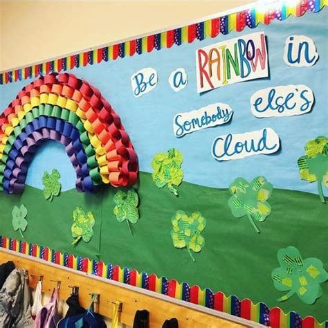 Classroom Rainbow Theme | Terrific+Papers%26trade%3B%2C Rainbow Theme Classroom, Classroom Theme Ideas, Cute Classroom, Summer Bulletin Boards, Ideas For Teachers, Preschool Bulletin, Preschool Classroom Decor, Preschool Bulletin Boards, Classroom Board