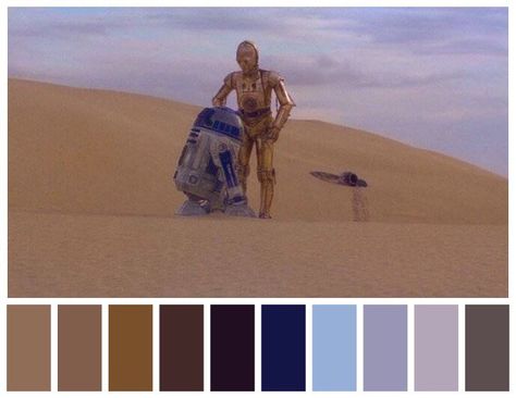 Movie Color Palette, Star Wars Wedding Theme, Star Wars Bedroom, Fantasy Craft, Star Wars Colors, John Barry, Star Wars Crafts, Cinema Colours, Star Wars 1977