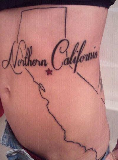 California Love Northern California Tattoo, California Bear Tattoos, California Tattoos, Tattoo Cursive, Gangster Art, California Tattoo, Cursive Tattoos, Forearm Sleeve, Bear Tattoos