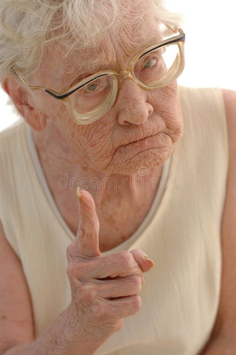 Stern Old Granny. Stern finger pointing Granny , #Aff, #Granny, #Stern, #pointing, #finger #ad Grandmother Portrait, Angry People, Mean Humor, Finger Pointing, Old Granny, Lady Mary, Old Lady, Silly Jokes, Negative Emotions