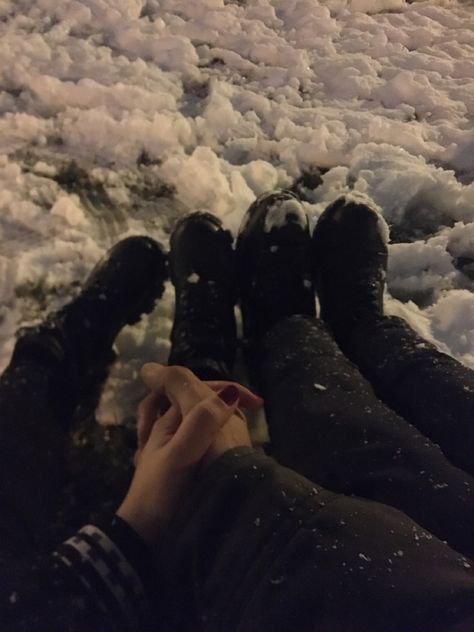 #snow #couple #story #winter Couples Playing In The Snow, December Aesthetic Couple, Winter Wonderland Couple Pictures, Couple In Winter Aesthetic, Playing In Snow Aesthetic, Couple In Snow Aesthetic, Couple Hangout Ideas, Couple Snow Aesthetic, Snow Couple Aesthetic