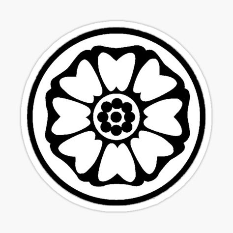 "White Lotus Symbol From Avatar the Last Airbender (ATLA)" Sticker by strawberrisoduh | Redbubble White Lotus Tattoo, Atla Tattoo, Avatar Tattoo, Lotus Symbol, Tattoo Techniques, The White Lotus, Tattoos Inspo, Bad Tattoos, Tattoo Board