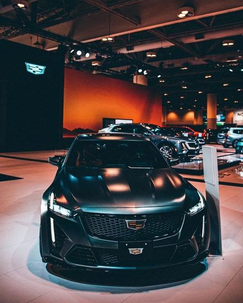 Ct5 V Blackwing, Black Cadillac, Cadillac Ct5, Murdered Out, Cadillac Cts V, Motorcycle Aesthetic, Lux Cars, Sports Aesthetic, Black Photography