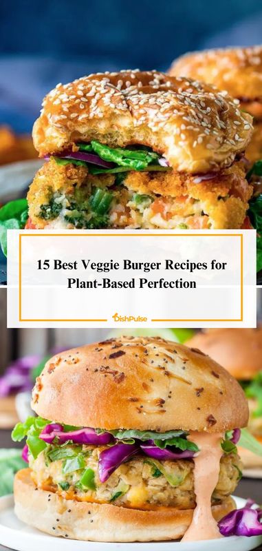 Experience plant-based perfection with the 15 Best Veggie Burger Recipes! 🍔🌱 


#VeggieBurgers #PlantBased #MeatlessMeals #BurgerLovers #DishPulse 𝗚𝗶𝘃𝗲 𝗮 𝗵𝗲𝗮𝗿𝘁 𝘁𝗼 𝗯𝗼𝗼𝗸𝗺𝗮𝗿𝗸 𝗳𝗼𝗿 𝗹𝗮𝘁𝗲𝗿! Plant Based Burgers Recipes, Cauliflower Burger Recipes, Veggie Burgers Recipe Easy, High Protein Veggie Burger, Garden Burger Recipe, Vegetable Burgers Recipe, Plant Based Burger Recipes, Healthy Veggie Burger, Best Veggie Burger Recipe