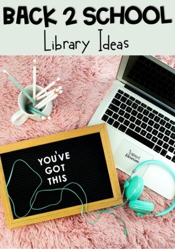 School Library Ideas, Back To School Library, Library Orientation, Ideas For Back To School, Back To School Ideas, Teen Library, Elementary School Library, Book Cart, High School Library