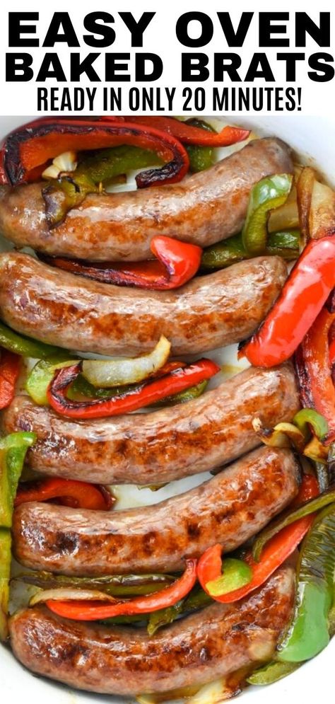 Keto Brats Dinner, Johnsonville Brats Recipes Dinners, Pork Bratwurst Recipes, Brats And Potatoes Recipes, Johnsonville Brat Recipes, Cheddar Brats Dinner, Keto Bratwurst Recipes, Keto Brats, Bratwurst Recipes Oven