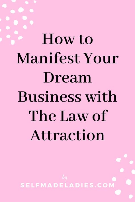 Manifest Business, Business Affirmations, Manifestation Prayer, Running Your Own Business, Power Of Manifestation, Spiritual Business, Dream Business, Boss Quotes, Manifesting Money