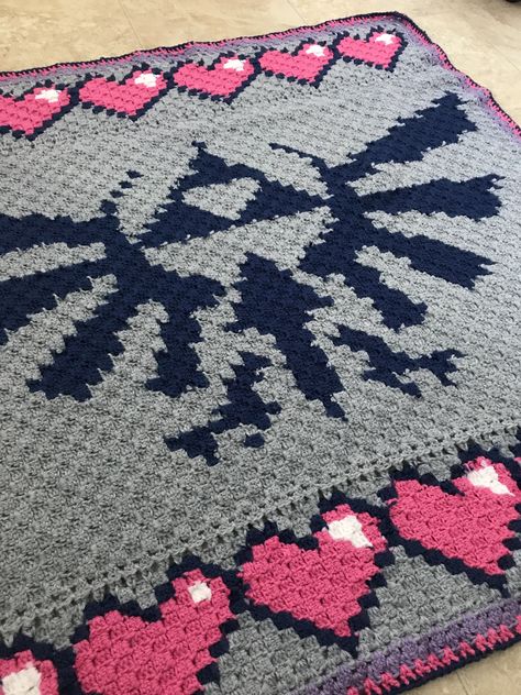 Zelda Granny Square, Zelda Tapestry Crochet, Crochet Zelda Blanket, Zelda Crochet Blanket, Loz Crochet, Zelda Crochet Patterns, Tetris Crochet, Crochet Zelda, Zelda Crochet