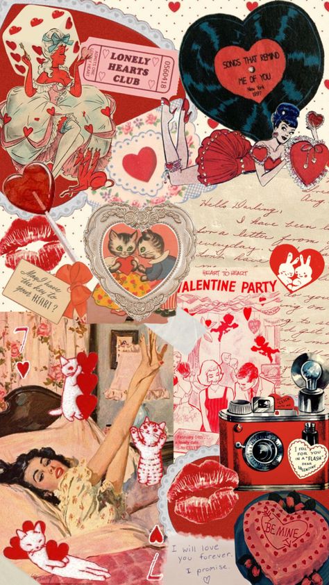 Febrero #valentines #valentinesday #vintage #vintageaesthetic #wallpaper #love February Wallpaper, Valentines Wallpaper Iphone, Valentine Background, Valentine Theme, Valentines Wallpaper, Valentines Day Background, Vintage Valentines, Cute Wallpaper Backgrounds, Love Wallpaper