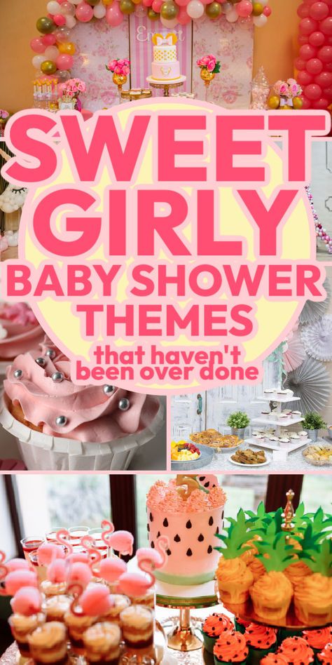 Baby Shower Ideas Baby Girl, July Baby Shower Ideas Girl, August Baby Shower Ideas Girl, Baby Shower Themes For Baby Girl, Babyshower Ideas For Girl, Baby Sprinkle For Girl, Summer Girl Baby Shower Themes, Baby Showers For Girls Themes, Cute Girl Baby Shower Themes