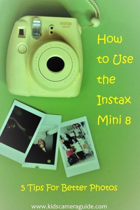 how to use the instax mini 8 - 5 essential tips that will help you take better photos How To Take Polaroid Selfies, Polaroid Tips, Instax Tips, Instax Mini Ideas, Polaroid Instax Mini, Instax Mini 7s, Instax Mini Camera, Mini Polaroid, Ideas Pose