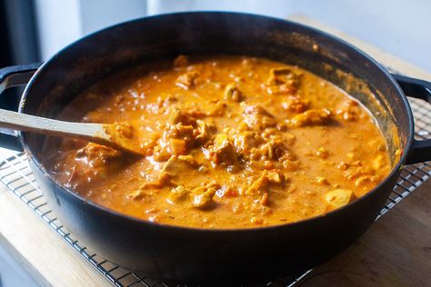 chicken tikka masala – smitten kitchen Smitten Kitchen Recipes, Spiced Cauliflower, Full Fat Yogurt, Pumpkin Cinnamon Rolls, Chicken Masala, Smitten Kitchen, Chicken Tikka Masala, Curry Chicken Recipes, Chicken Tikka