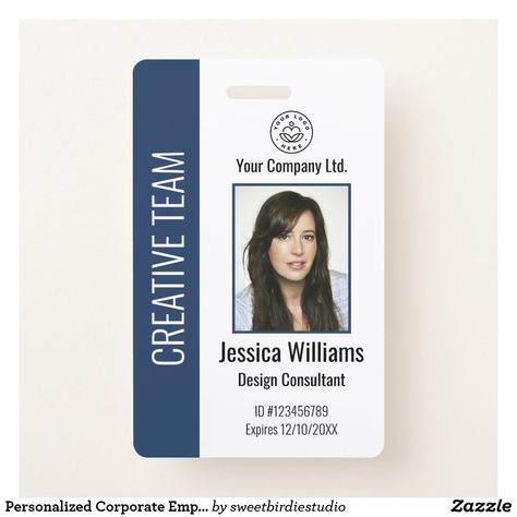 Identity Card Design, Bar Code, Promotional Products Marketing, Blue Gift, Badge Design, Photo Logo, Card Layout, Business Entrepreneur, Marketing Materials