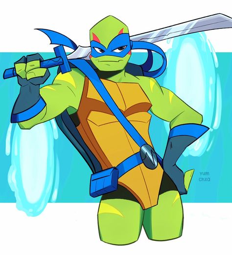 Leo Tmnt Rise, Leonardo Hamato 2018, Rise Tmnt Leo, Rottmnt Leo Wallpaper, Leonardo Tmnt 2018, Tmnt 2018 Leo, Leonardo Rottmnt Fanart, Leo Rottmnt Fanart, Rottmnt Leonardo